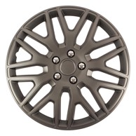 VERSACO Poklopac kotača čelične felge DAKAR NC 16", grafitna s kromiranim vijcima 